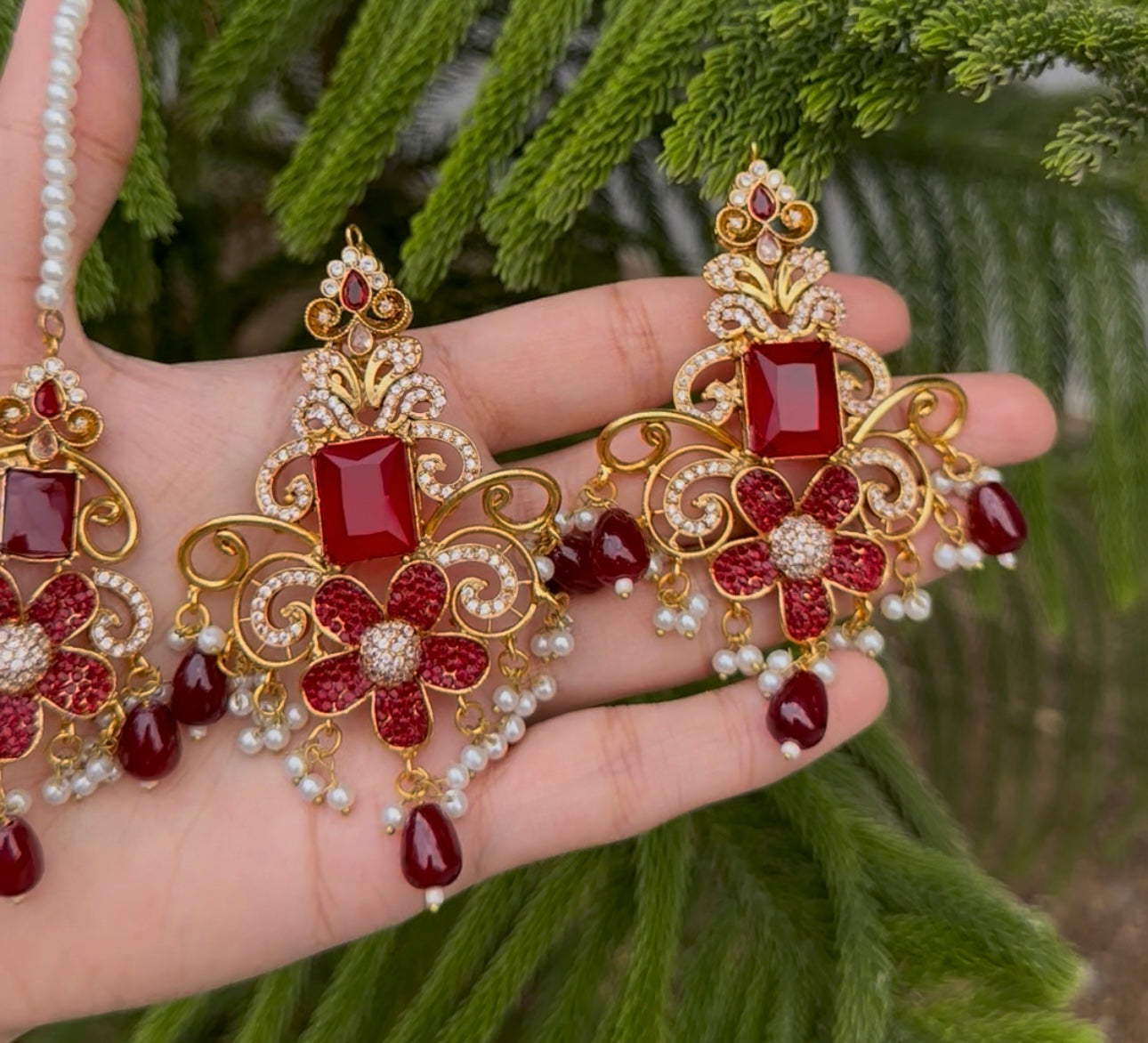 Turkish stones Earrings Tika Set