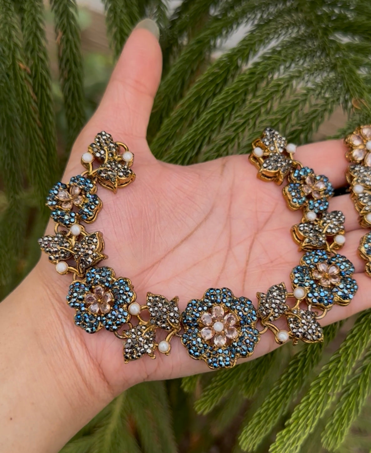 Turkish Stones Necklace Set