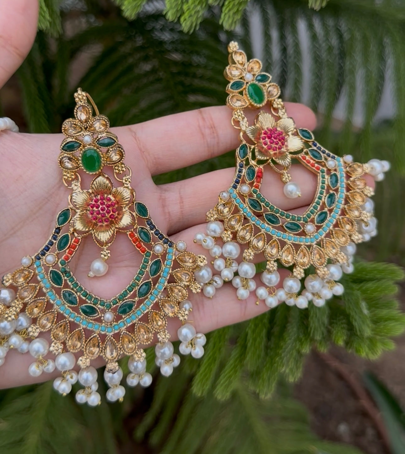 Turkish Earrings Tika Set