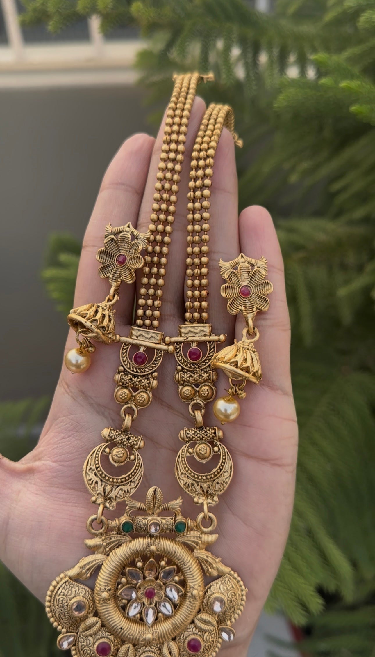 South Indian Rajwari Mala Set