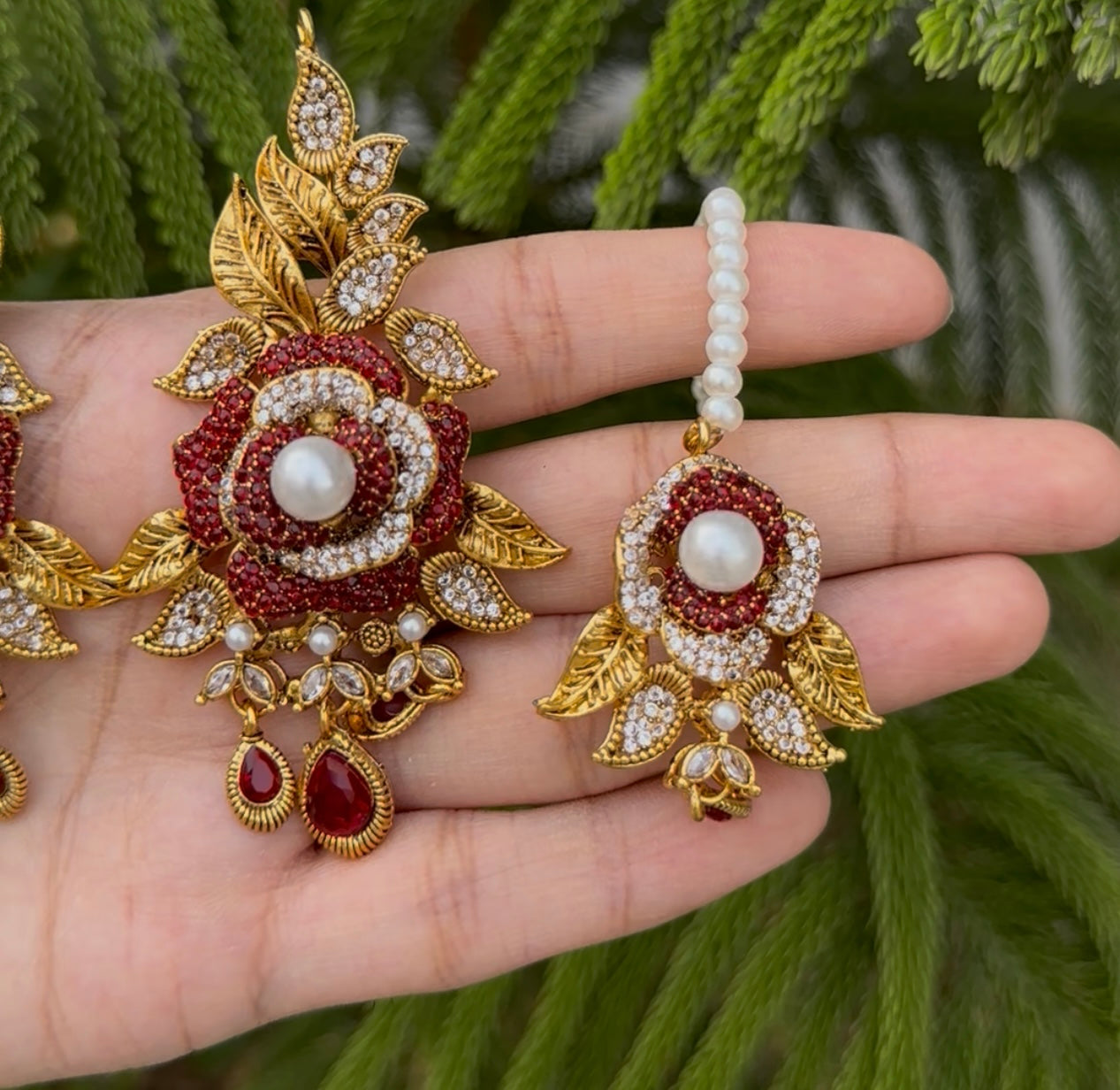 Turkish Earrings Tika Set