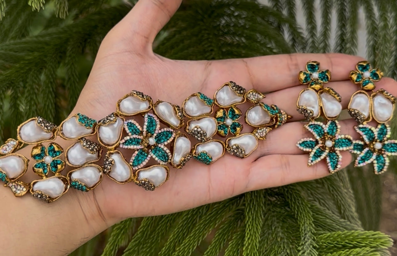 Mother Pearl Turkish CHOKAR Set