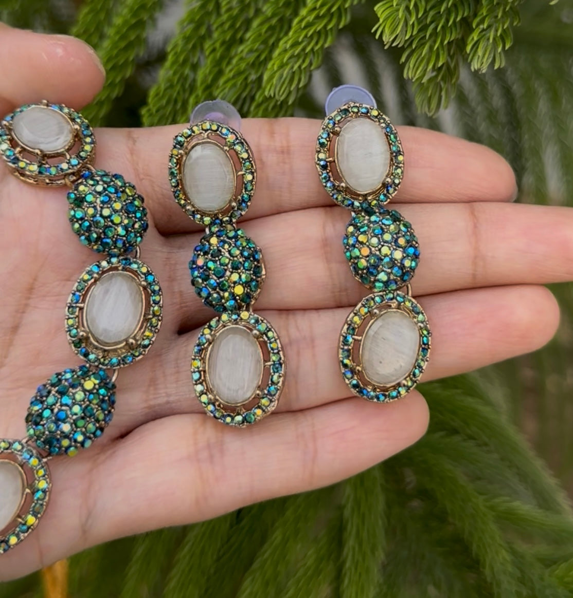 Tukish Stones Necklace Set