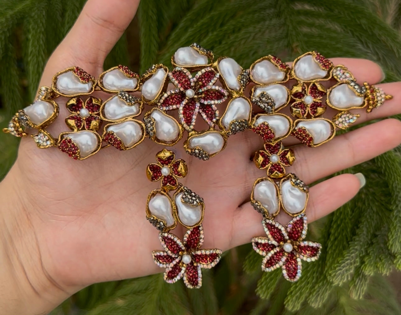 Mother Pearl Turkish Stone CHOKAR Set