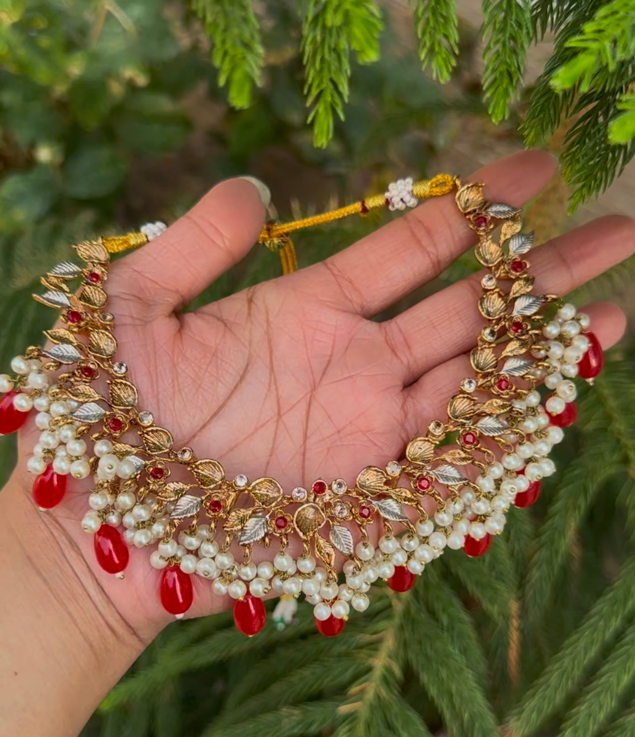HANDMADE TURKISH STONE NECKLACE SET π«