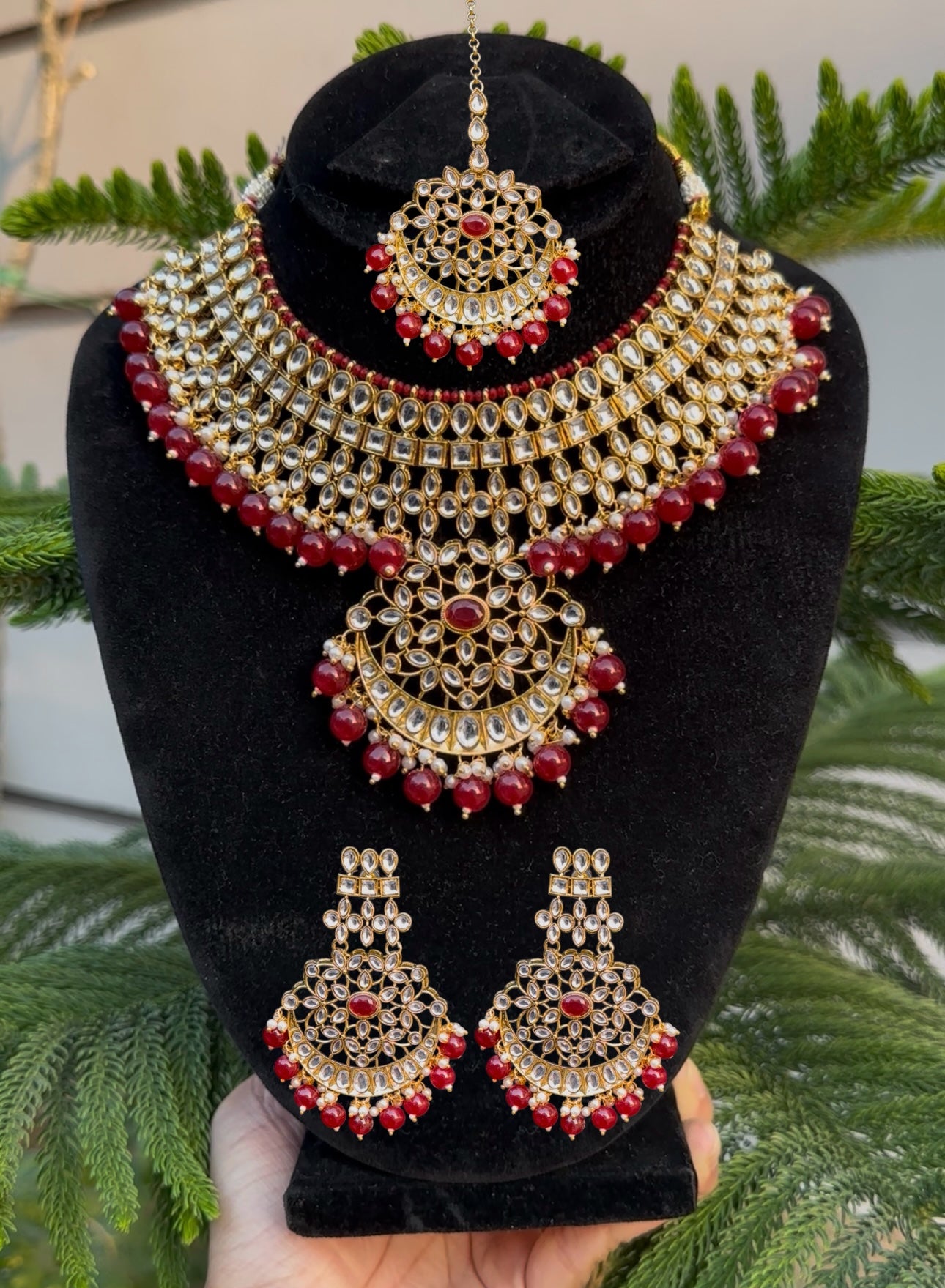 Indian KUNDAN Necklace Set