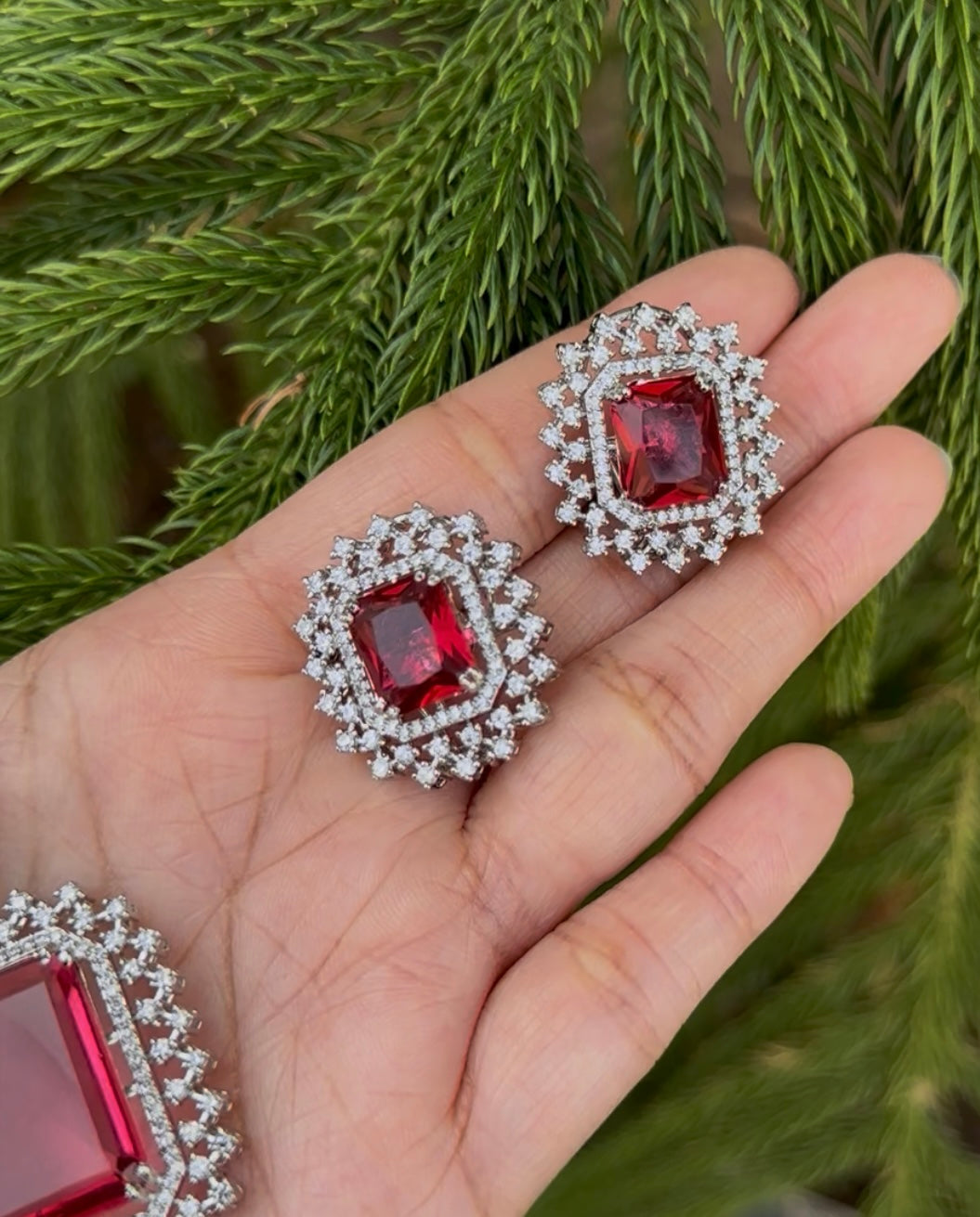 AD Zircon Pendant Set