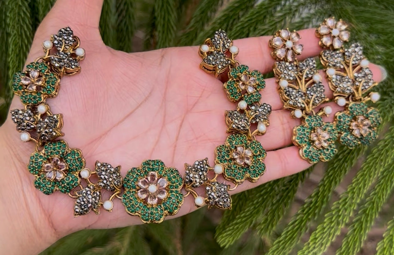 Turkish Stones Necklace Set