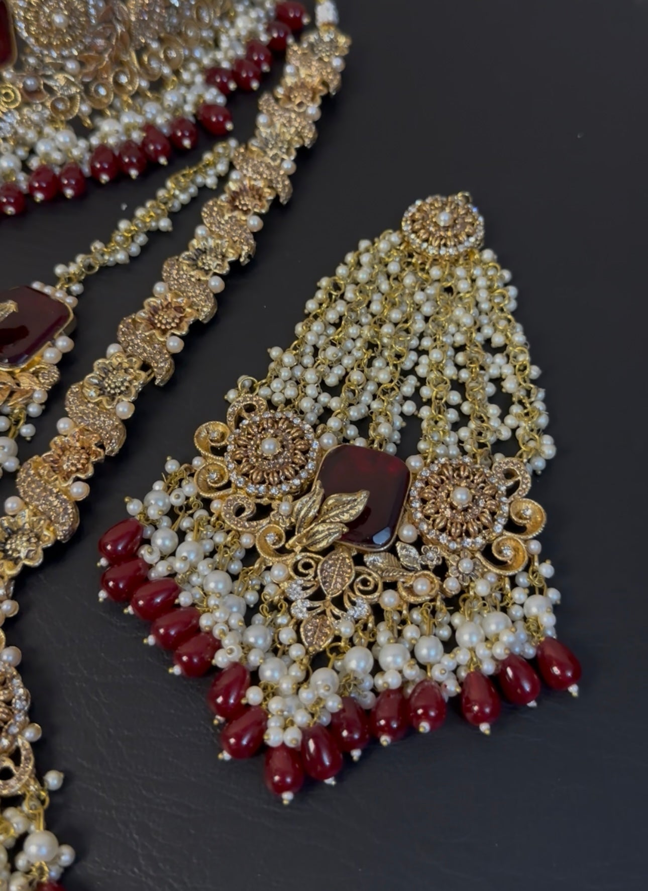 Gold Plated Handcrafed Bridal Set ✨