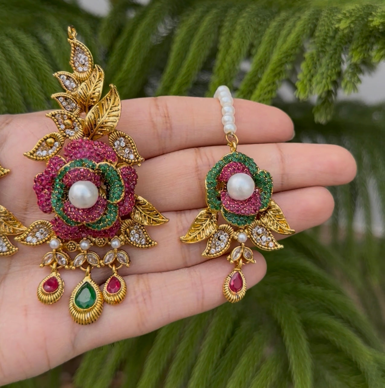 Turkish Earrings Tika set