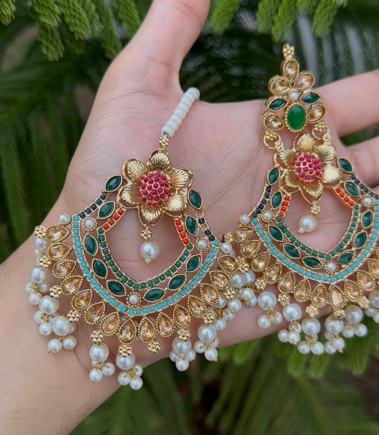 Turkish Earrings Tika Set