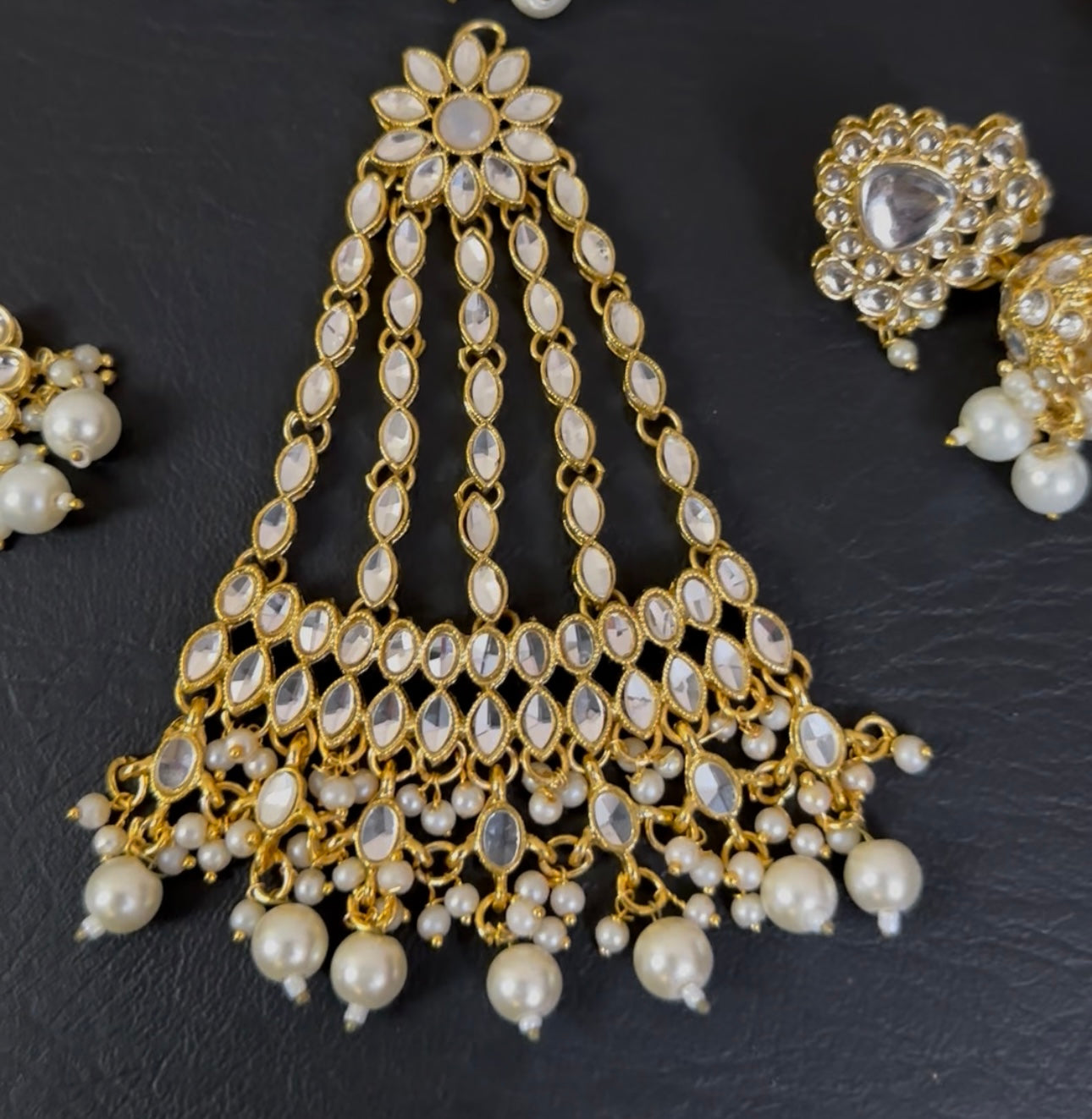 Indian KUNDAN Necklace Set