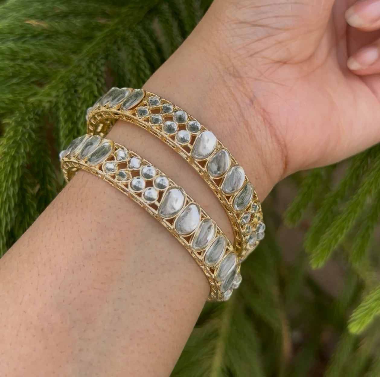 KUNDAN Bangles