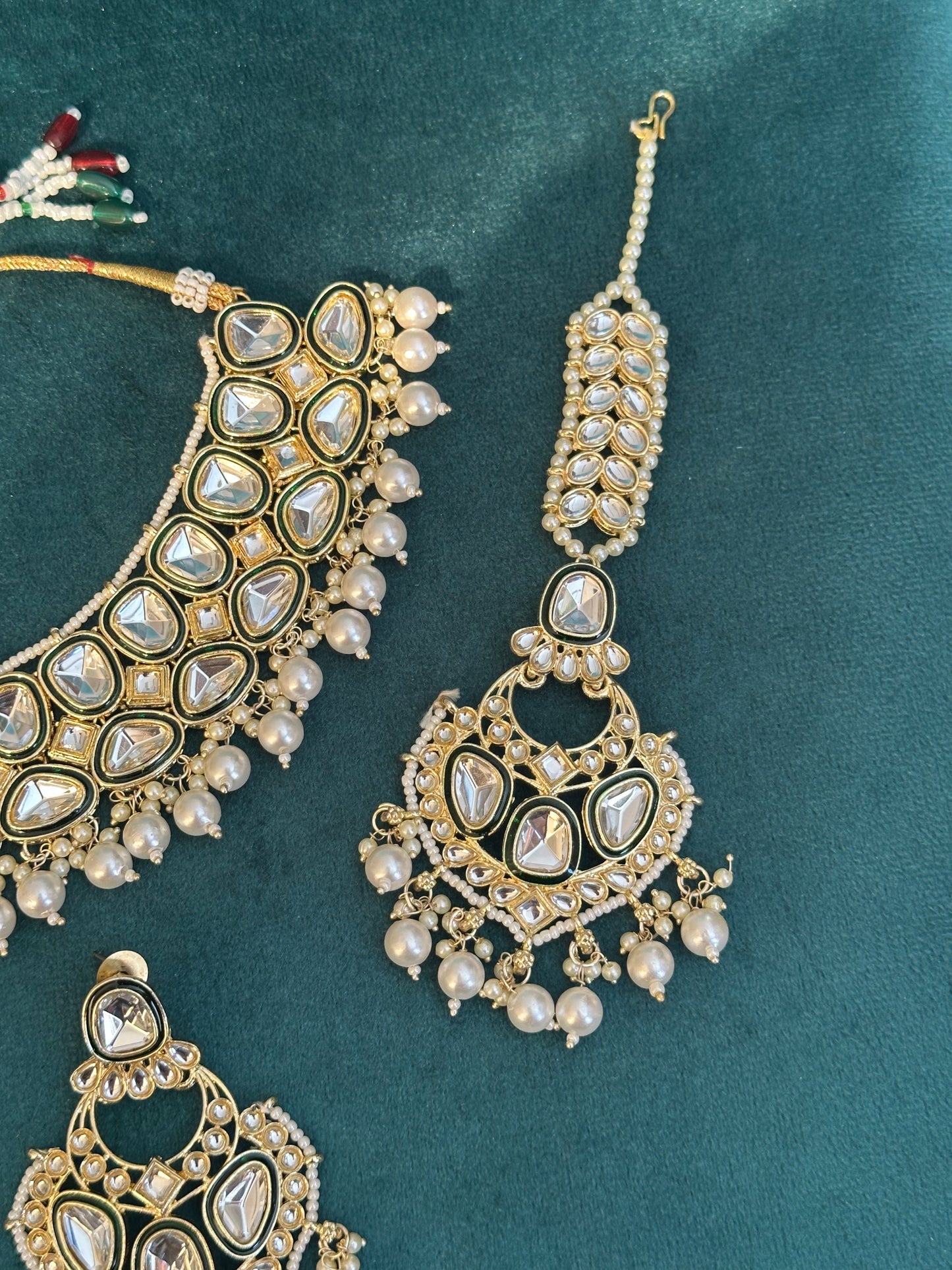 Indian Kundan Bridal Set ✨