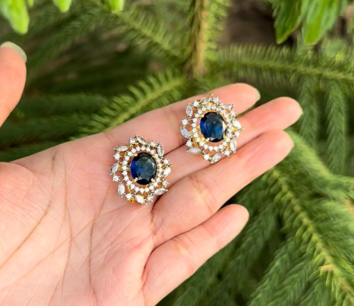 Zircon Ear Studs