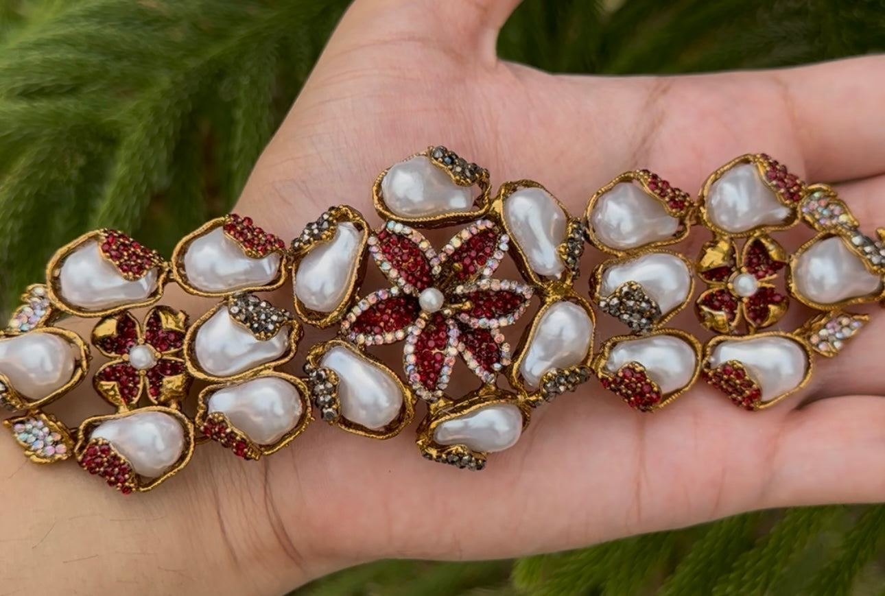 Mother Pearl Turkish Stone CHOKAR Set