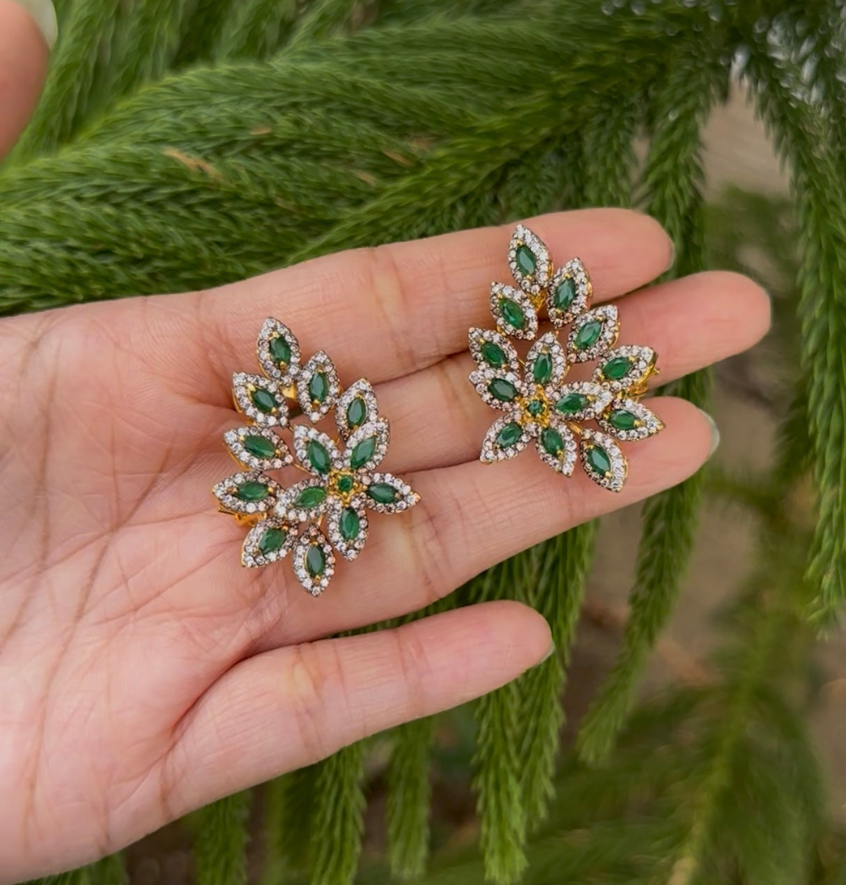 Zircon Ear studs
