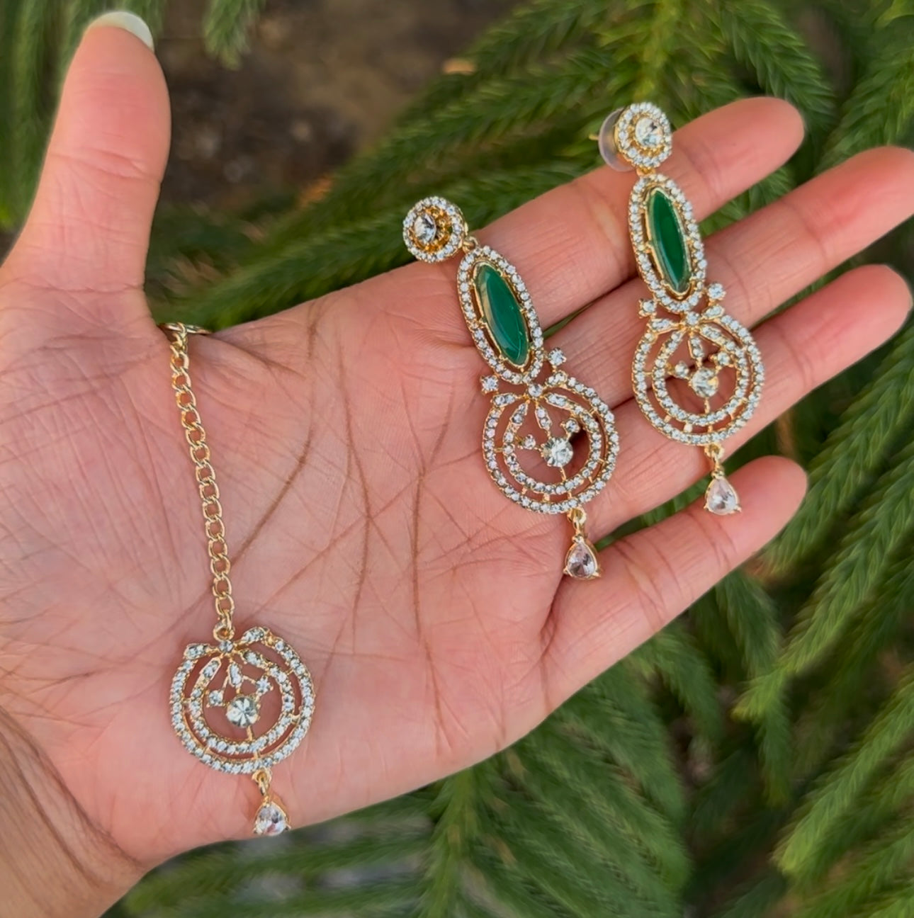 ZIRCON NECKLACE SET