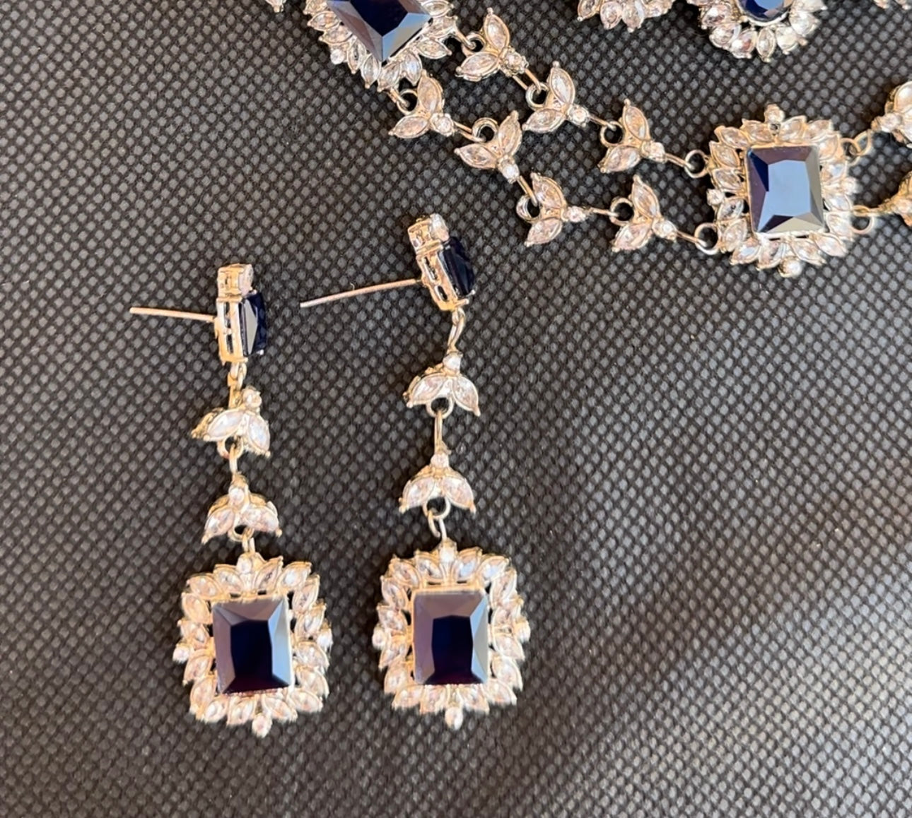 INDIAN AMERICAN DIAMOND NECKLACE SET π