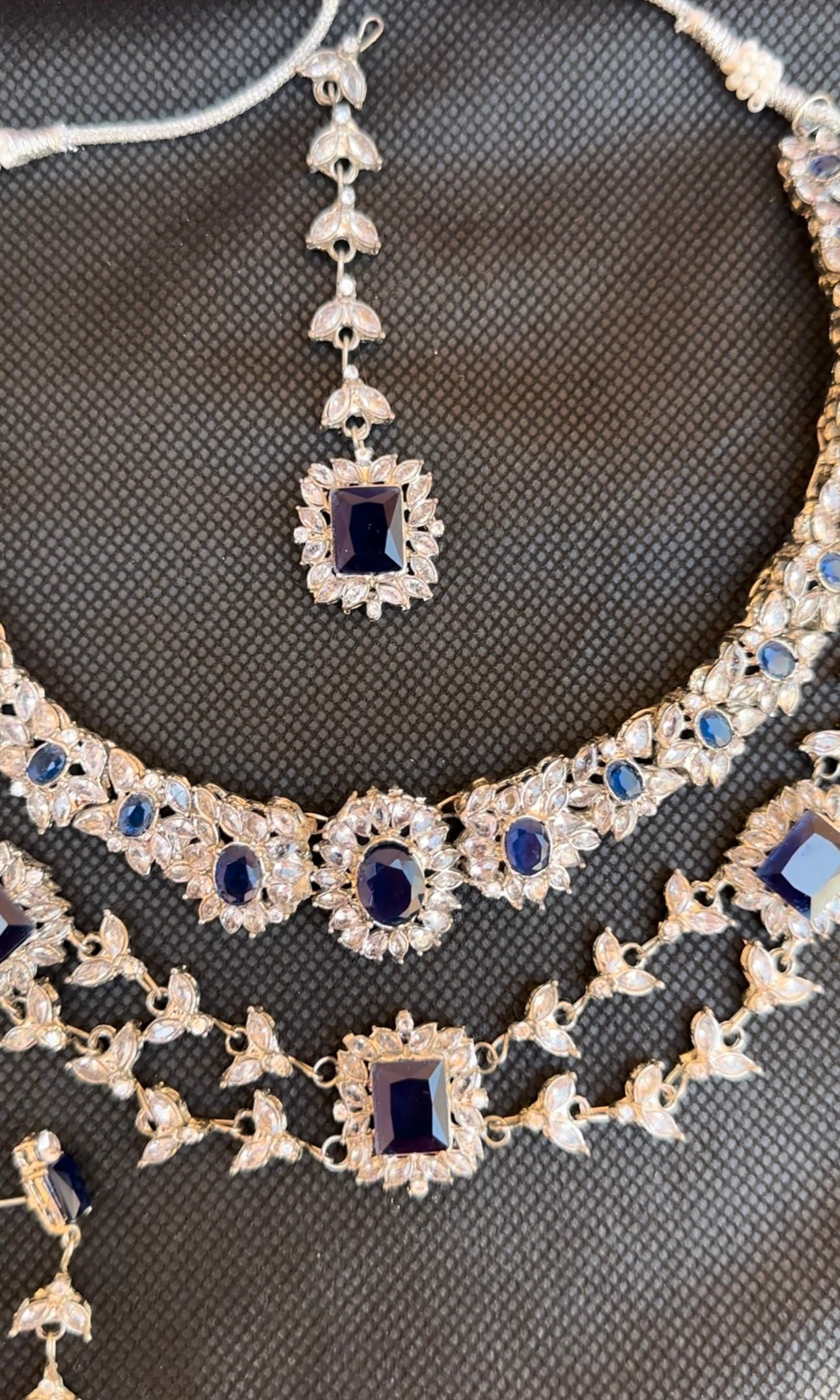 INDIAN AMERICAN DIAMOND NECKLACE SET π