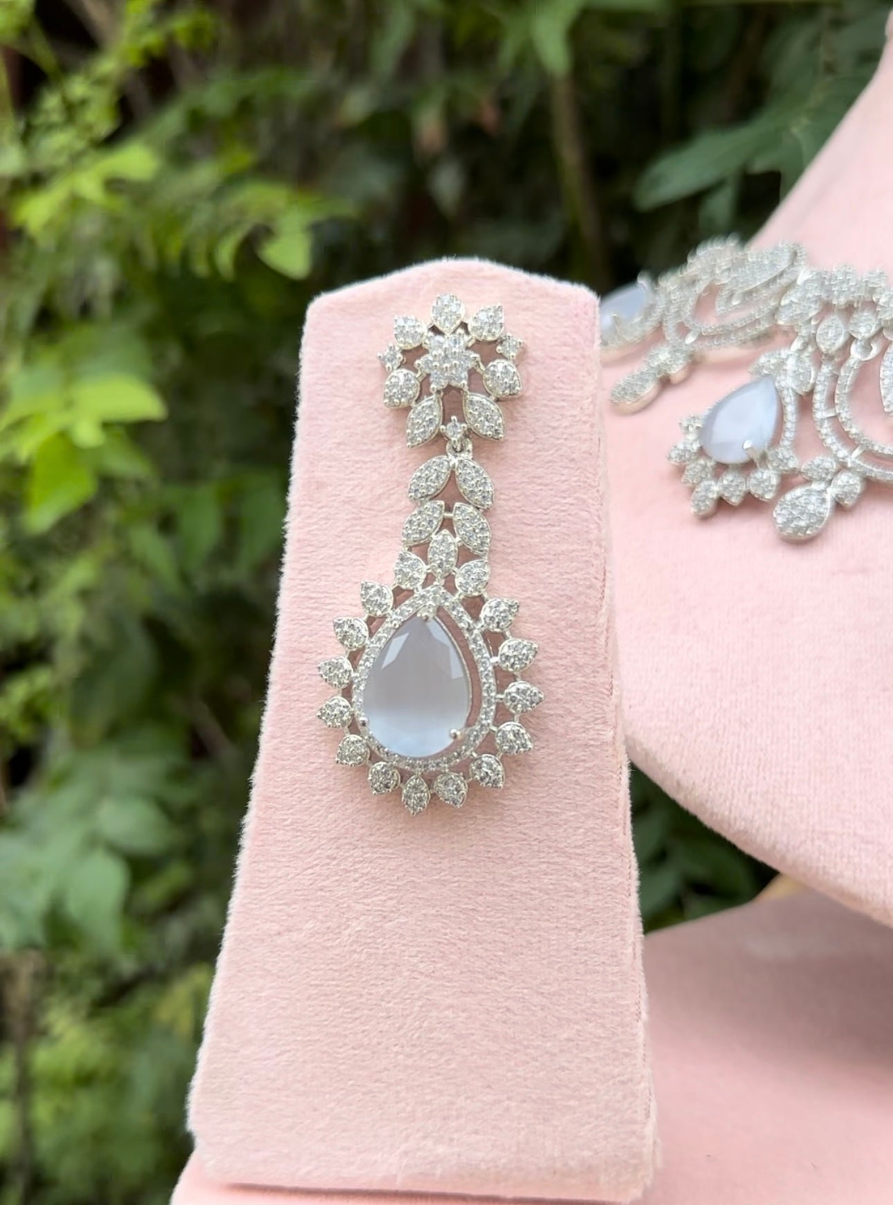 INDIAN AMERICAN DIAMOND NECKLACE SET π