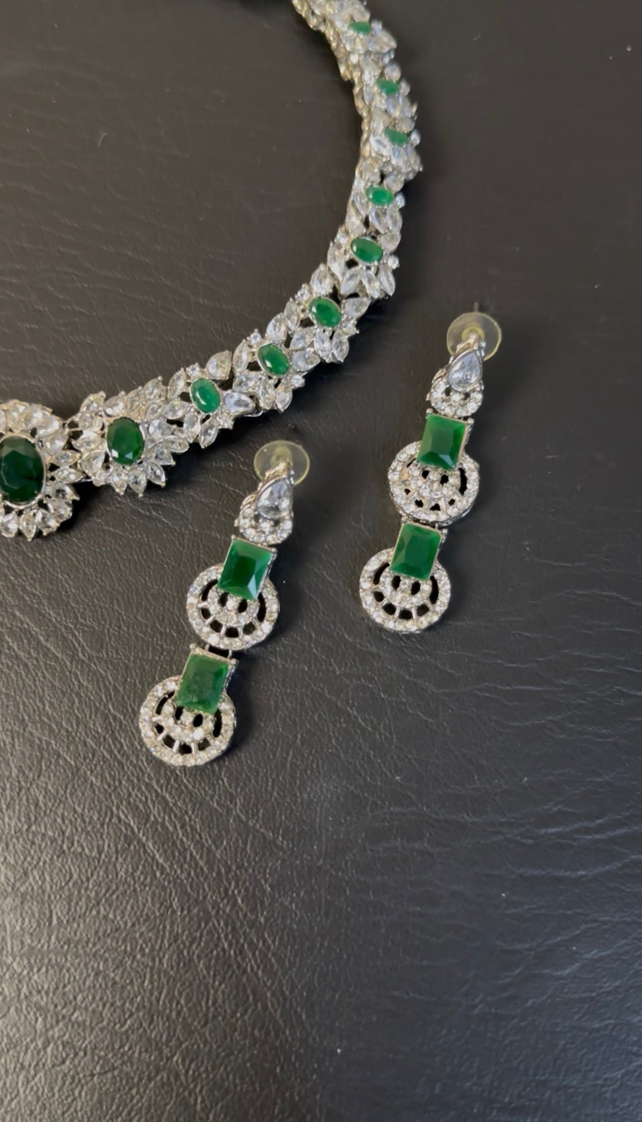 AD Zircon Necklace Set