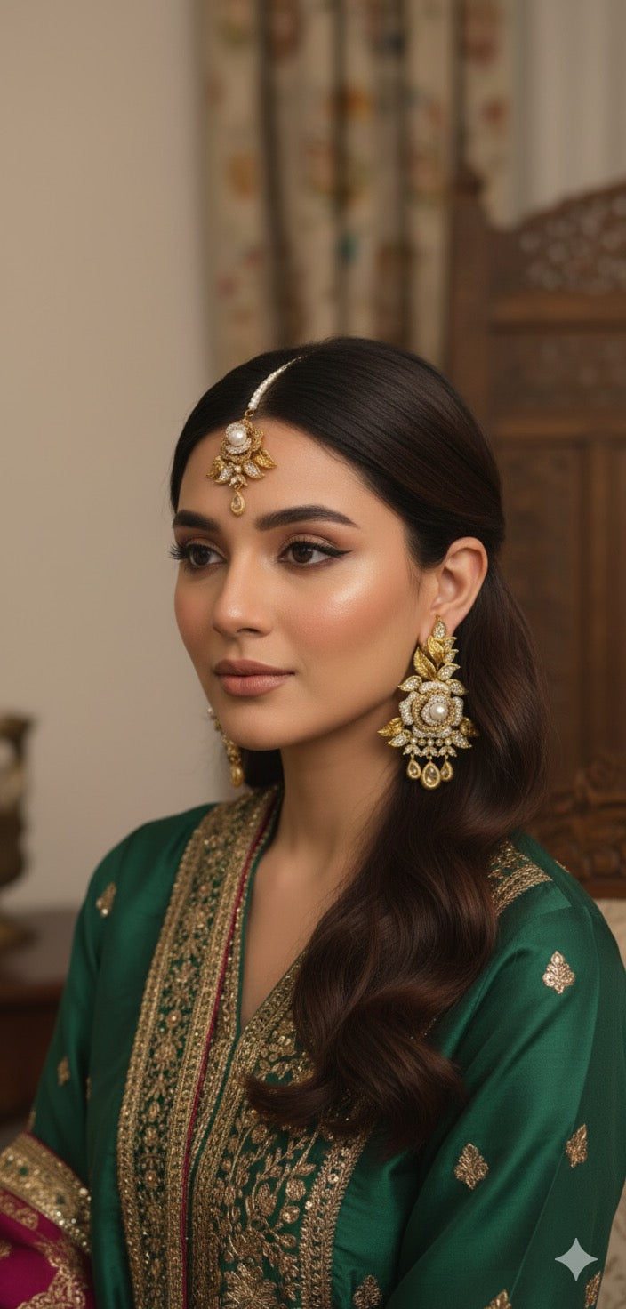 Turkish Earrings Tika Set