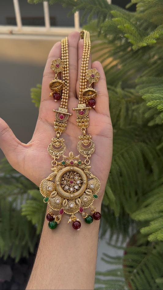 South Indian Rajwari Mala Set