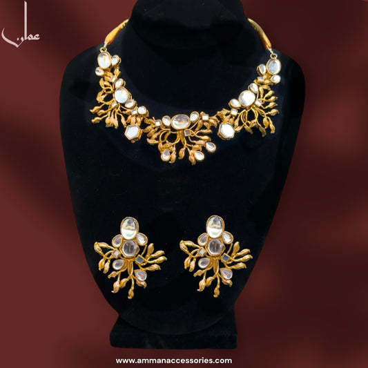 KUNDAN NECKLACE SET