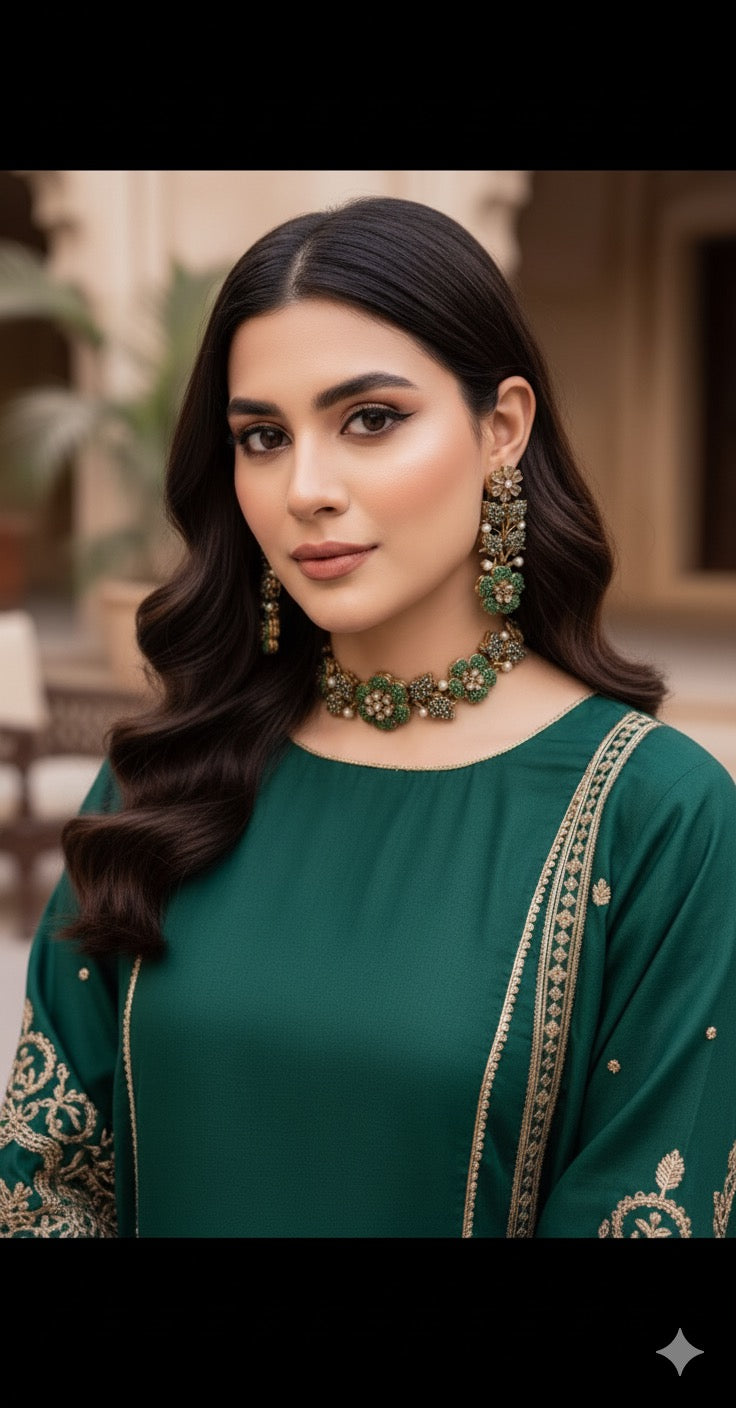 Turkish Stones Necklace Set