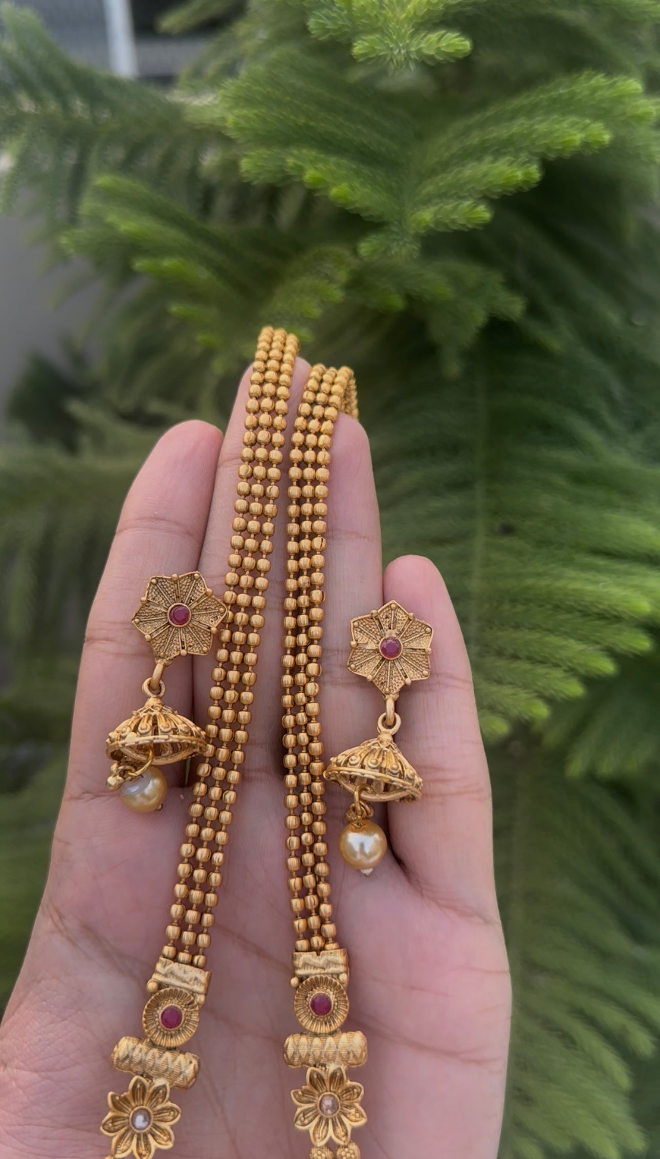 South Indian Rajwari Mala Set