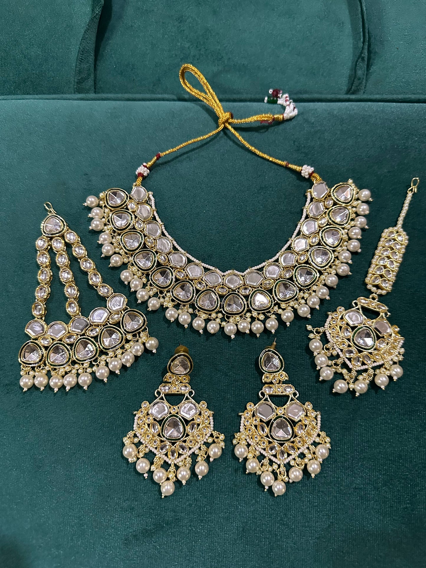 Indian Kundan Bridal Set ✨