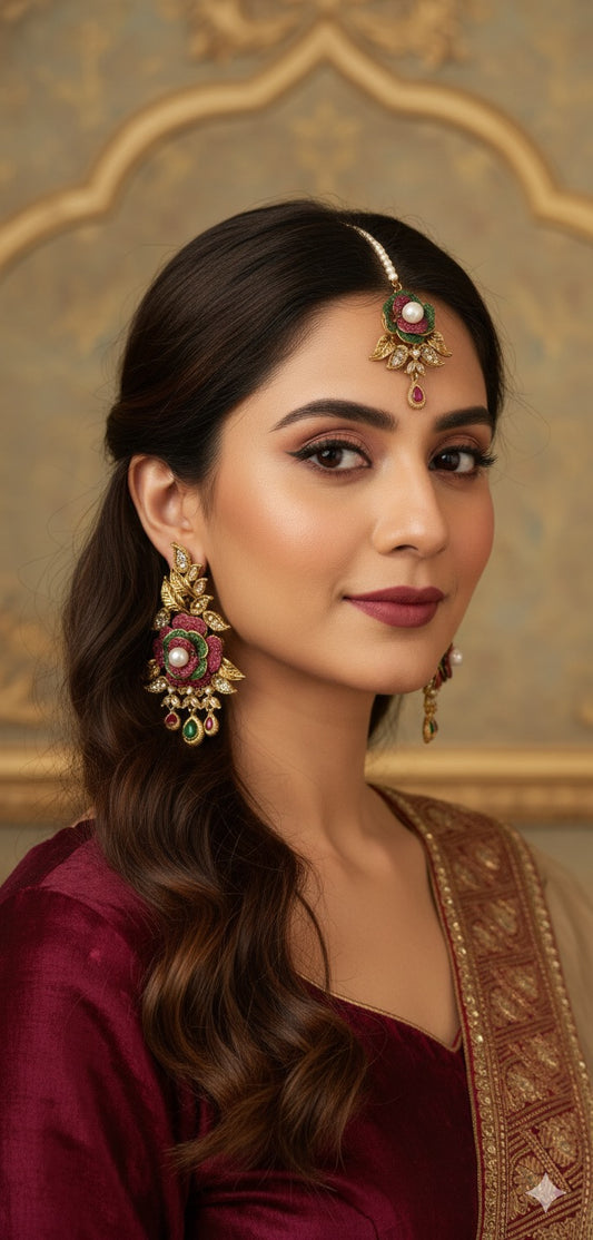 Turkish Earrings Tika set