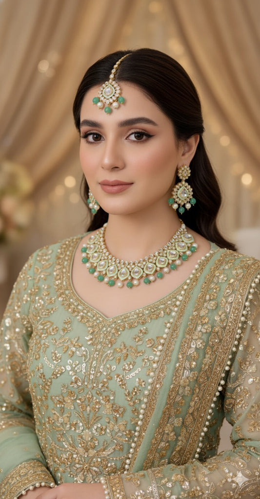 Indian KUNDAN Necklace set