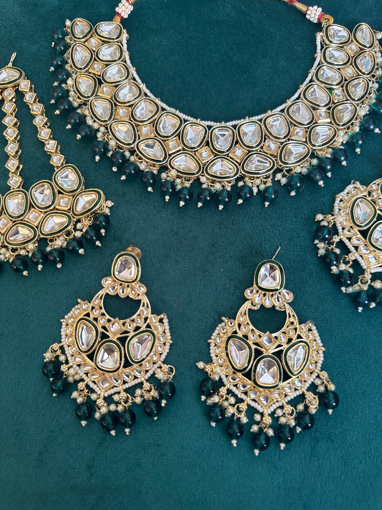 Indian KUNDAN Bridal Set ✨