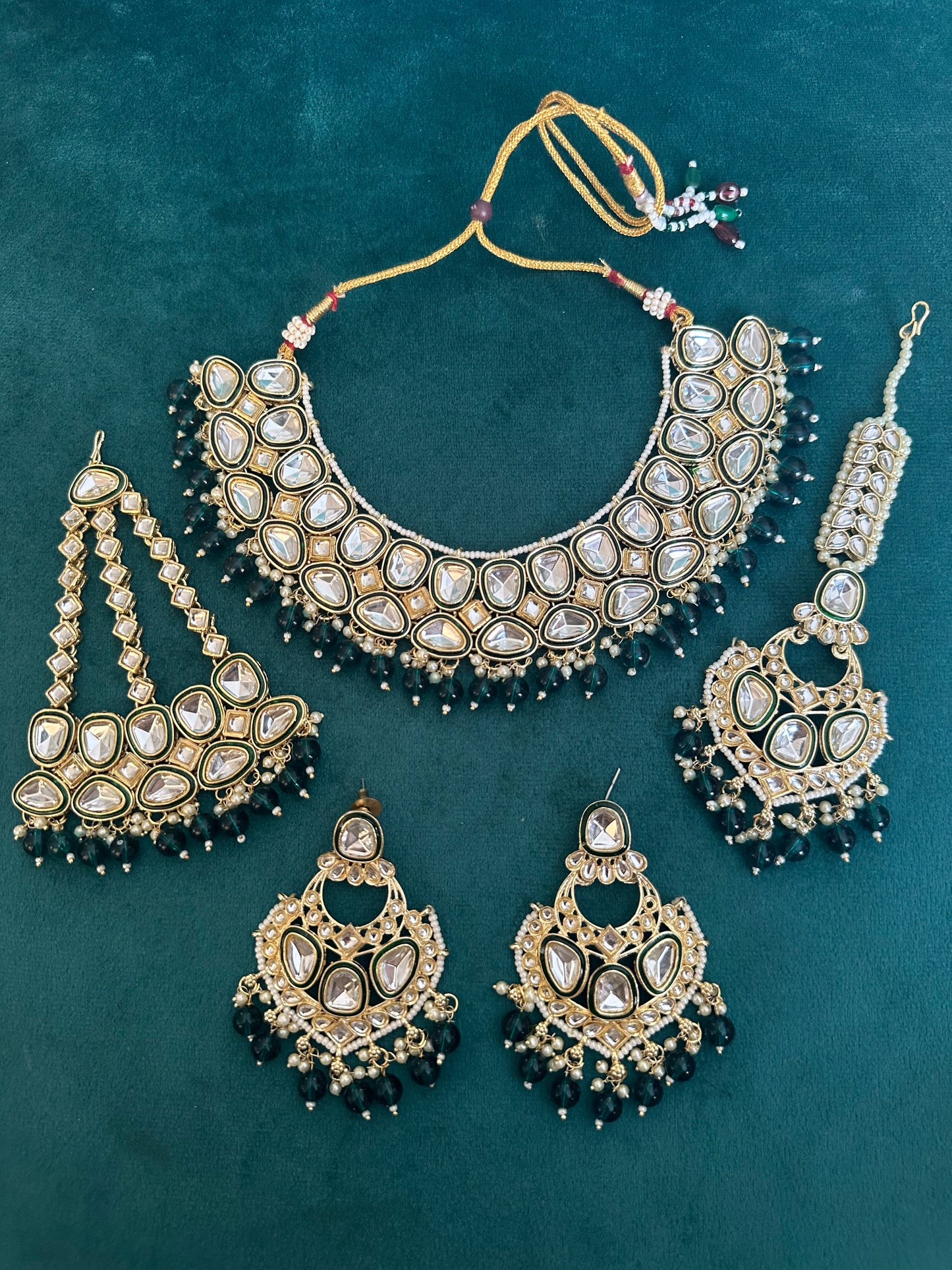 Indian KUNDAN Bridal Set ✨