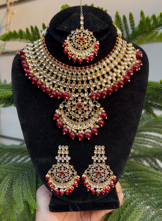 Indian KUNDAN Necklace Set