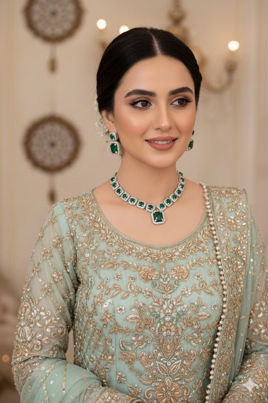 Ad Zircon Necklace Set 💎