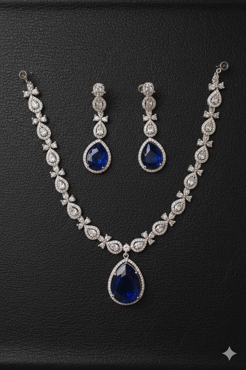 AD Zircon Necklace Set 💎
