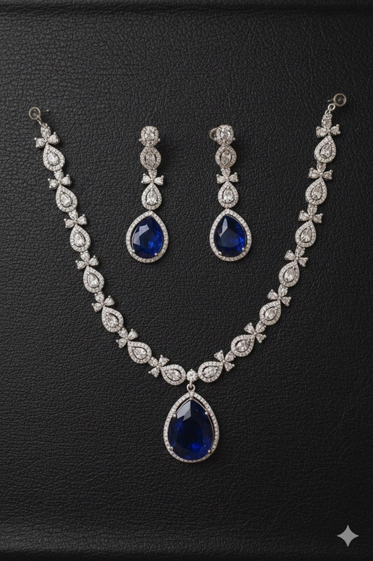 AD Zircon Necklace Set 💎