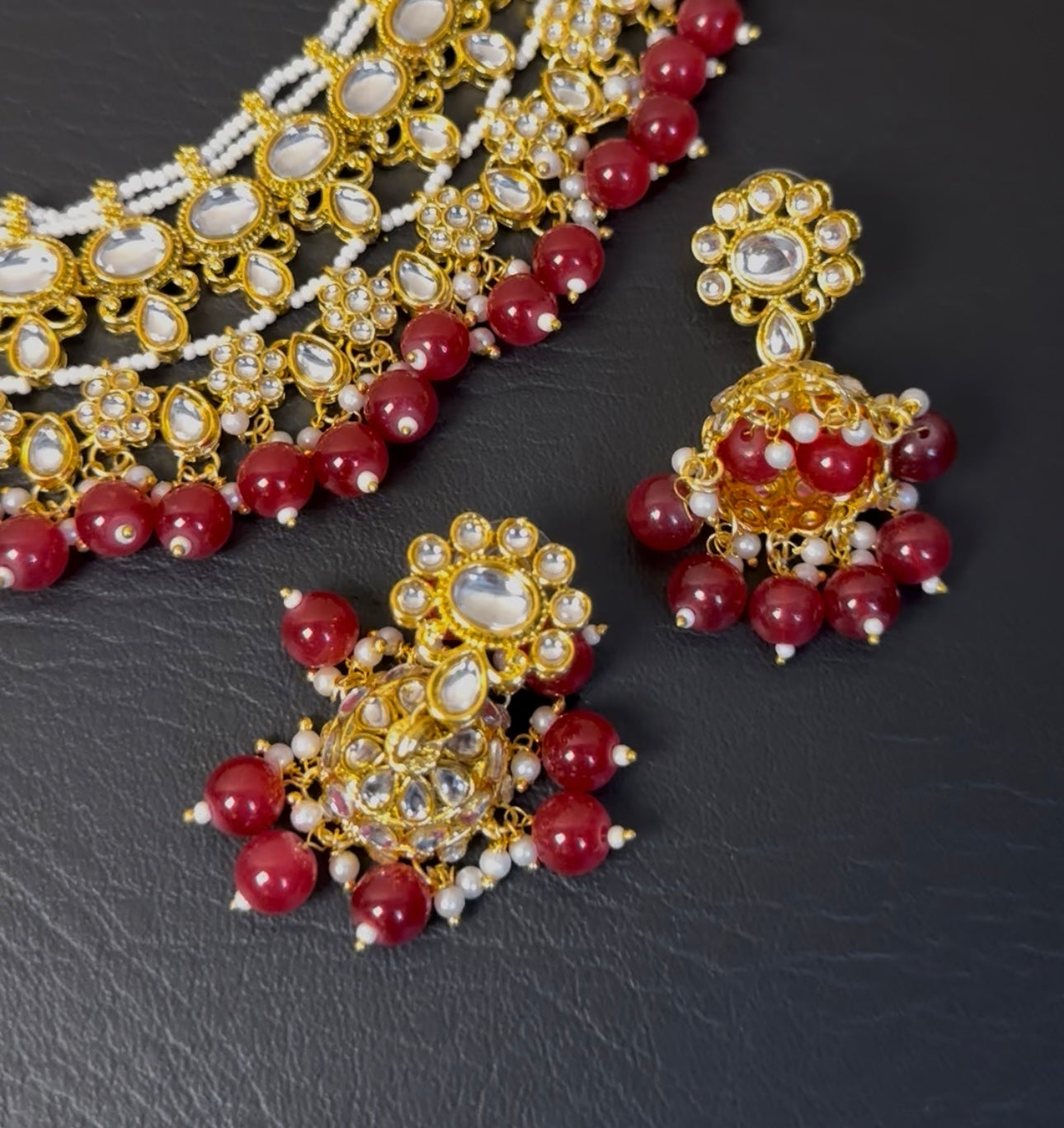 Indian KUNDAN Necklace Set