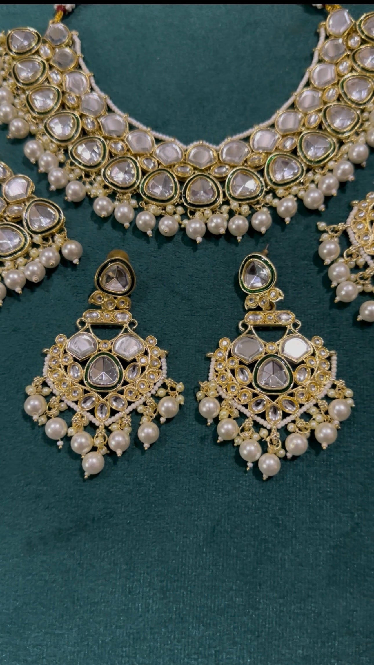 Indian Kundan Bridal Set ✨