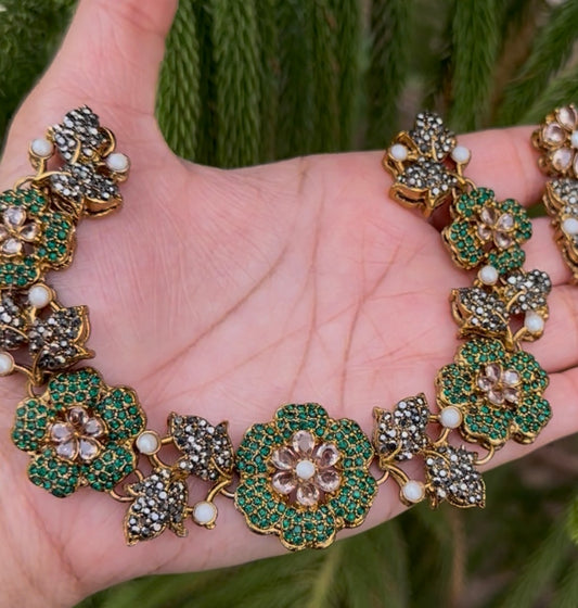 Turkish Stones Necklace Set