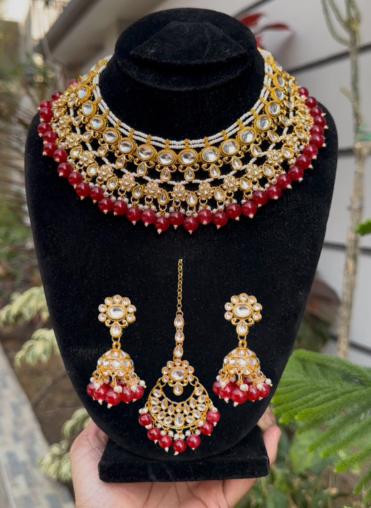Indian KUNDAN Necklace Set