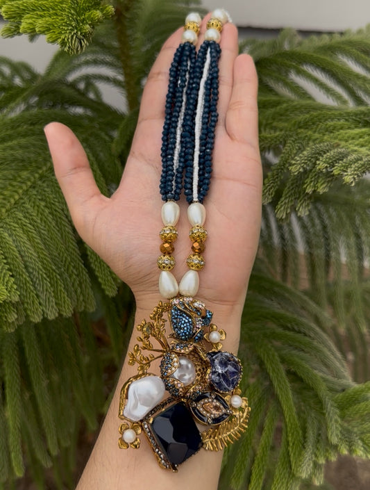 Mother Pearl Turkish Crush Doublet Stone MAALA