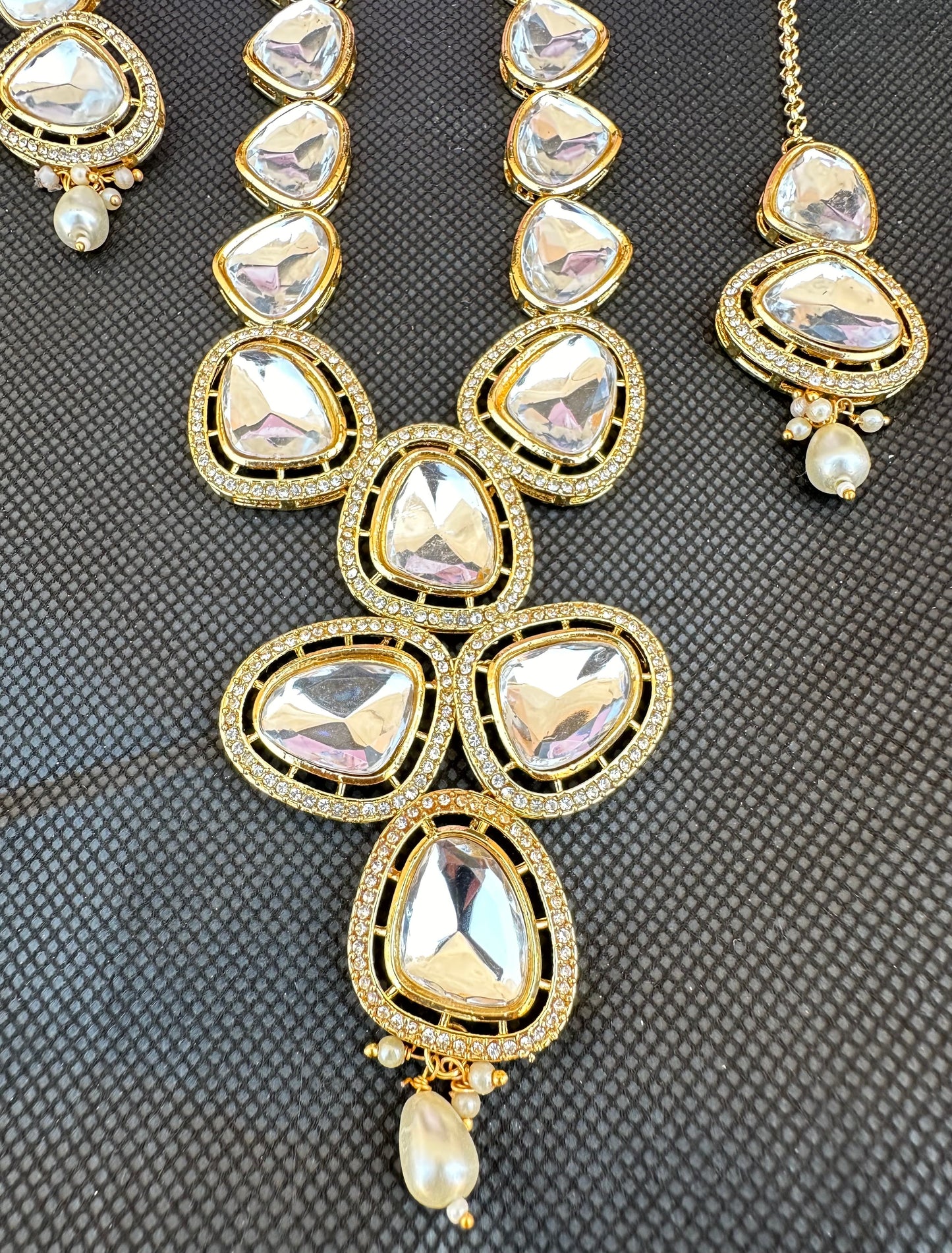 Indian KUNDAN MALA Set ✨
