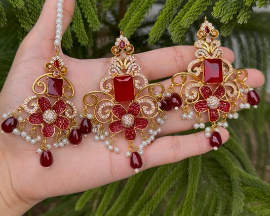 Turkish stones Earrings Tika Set