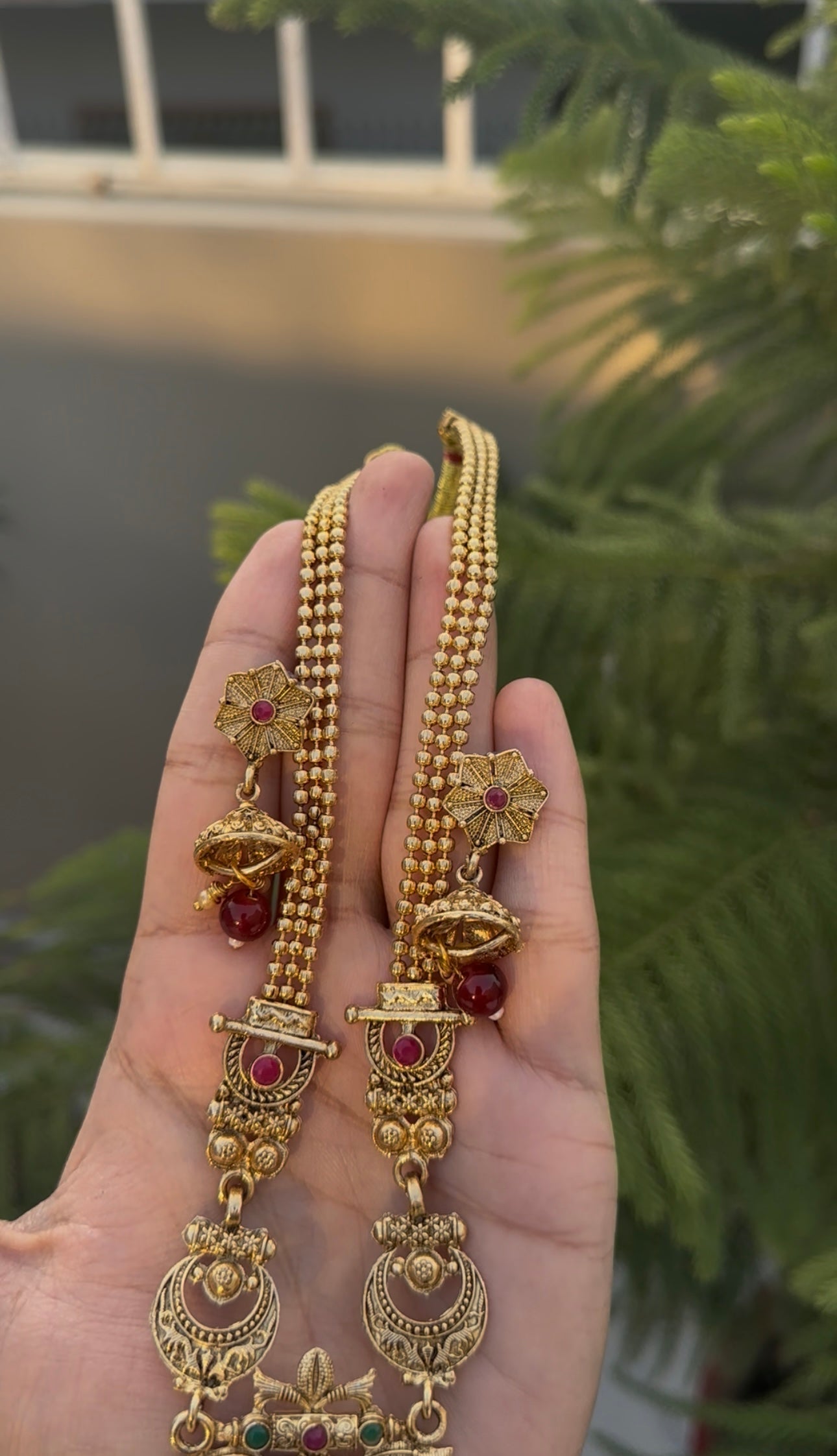 South Indian Rajwari Mala Set