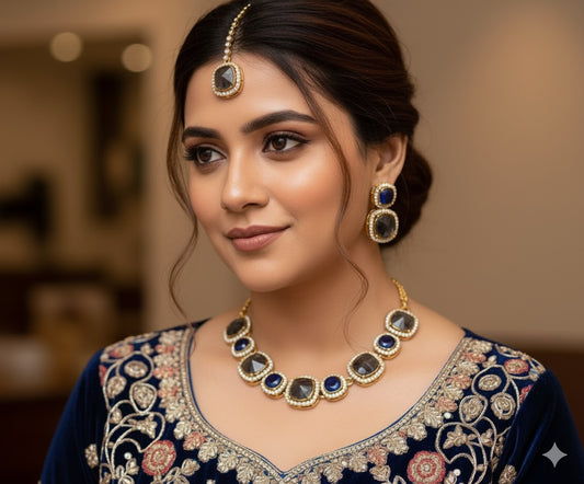 Zircon Necklace Set