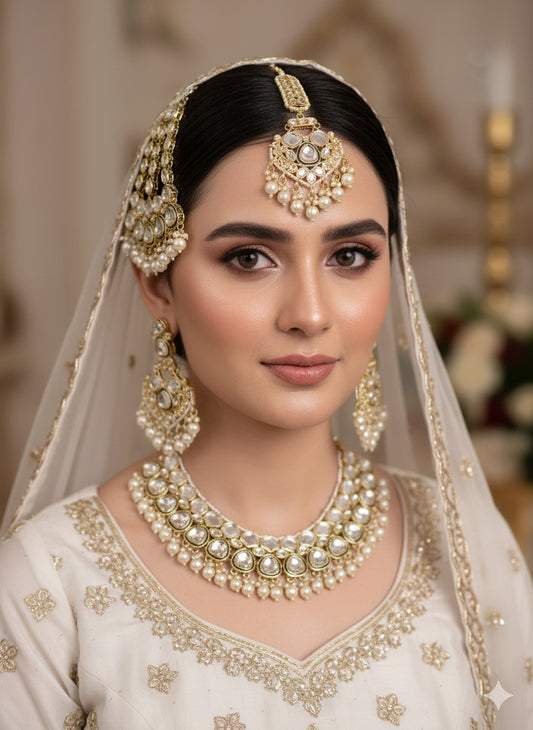 Indian Kundan Bridal Set ✨